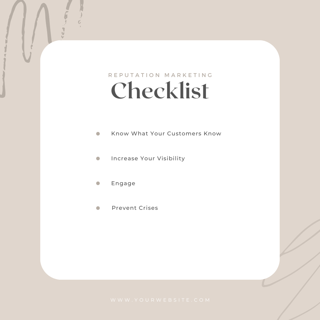 The Simple Reputation Checklist: Essential for Any Brand